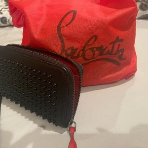 Christian Louboutin spike wallet